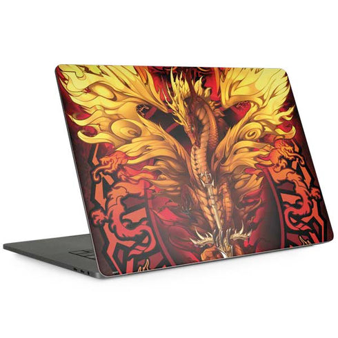 Fire Dragon by Ruth Thompson MacBook Skins